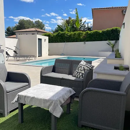 Belle Avec Grande Piscine * Villetelle